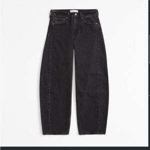 Abercrombie Barrel Denim Jeans Size 26 LONG